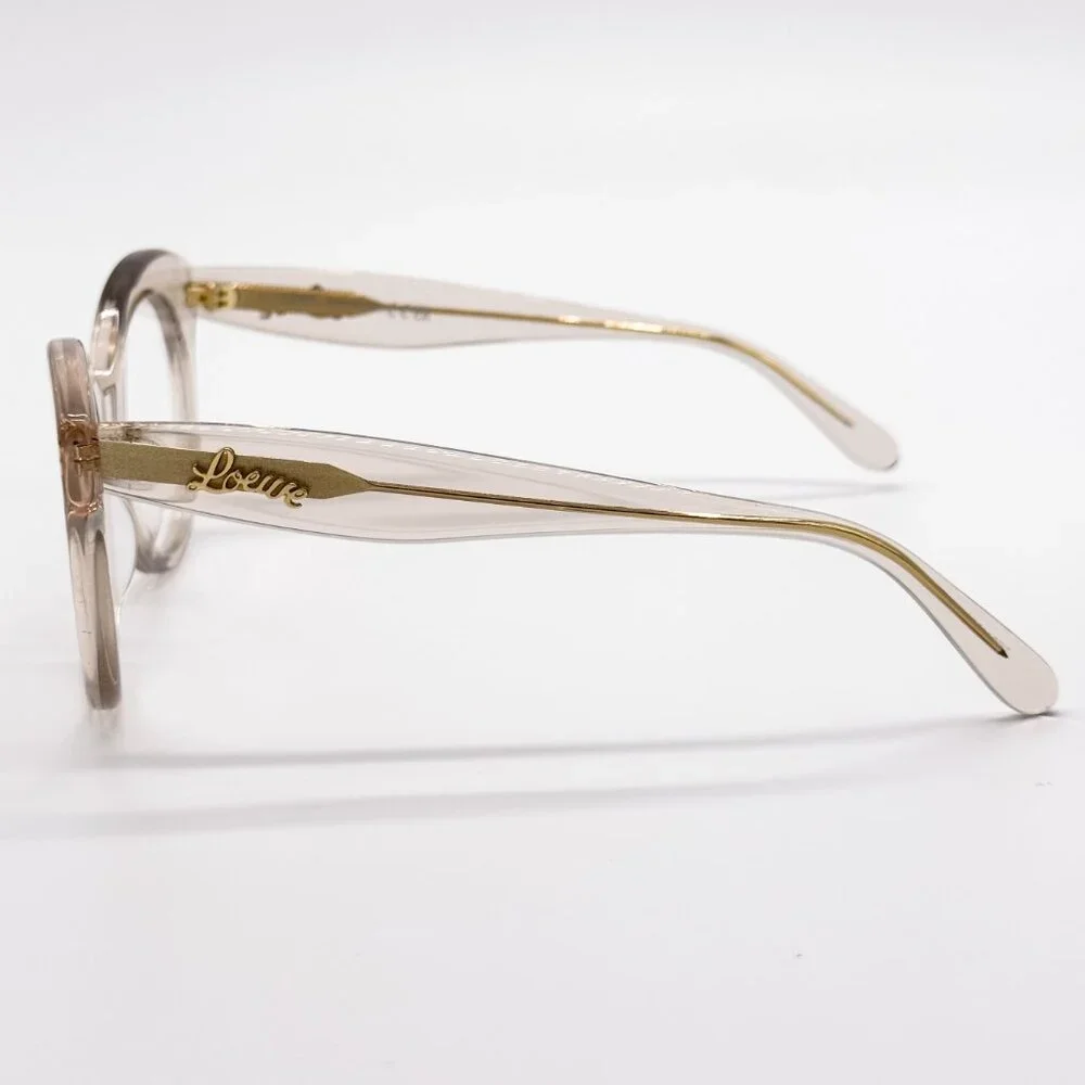NEW LOEWE LW50074I 057 EYEGLASSES WOMEN CLEAR PINK EYEGLASSES LOEWE